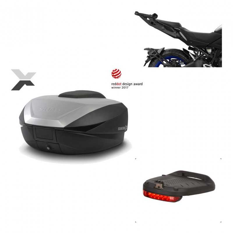 Back trunk + big top fitting + brake light  SH59X ALU