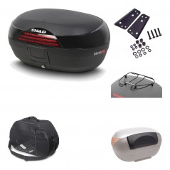Rear trunk + mounting hardware + accessories  SH46 SH 46 NEW MODEL