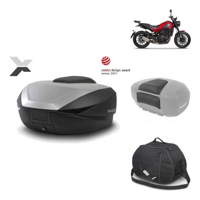 Rear trunk + mounting hardware + accessories  SH59X ALU