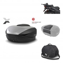 Rear trunk + mounting hardware + accessories  SH59X ALU