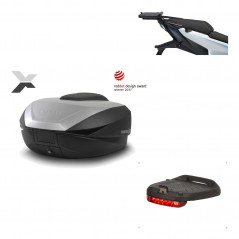 Back trunk + big top fitting + brake light  SH59X ALU