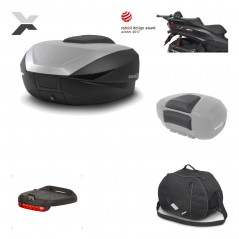 Rear trunk + mounting hardware + accessories  SH59X ALU