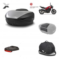 SHAD Baul trasero + herraje montaje accesorios SH59X ALU KIT-182695