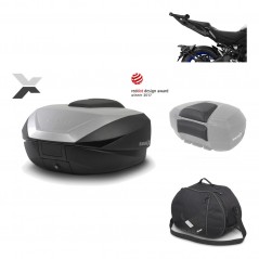 Rear trunk + mounting hardware + accessories  SH59X ALU