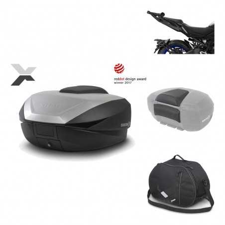 SHAD Baul trasero + herraje montaje accesorios SH59X ALU KIT-182846