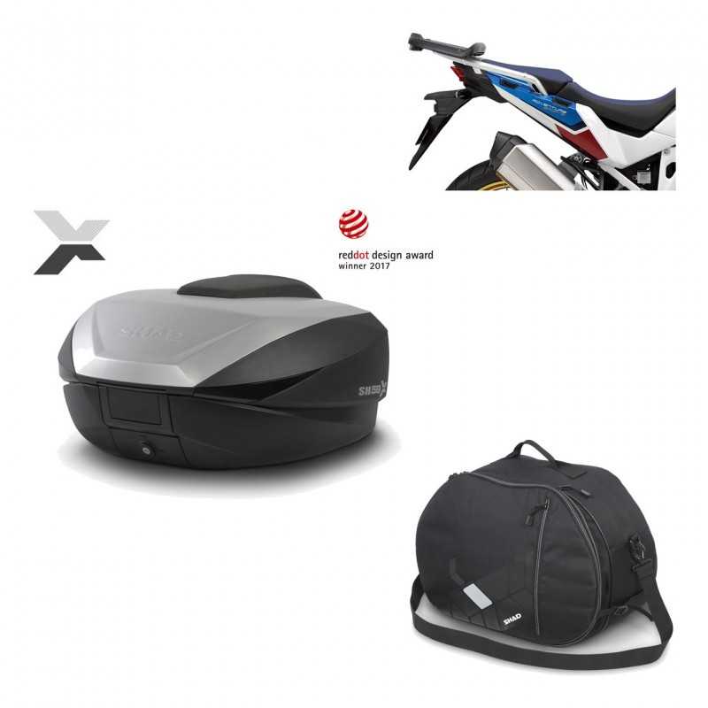 Back trunk + big top fitting + internal bag  SH59X ALU