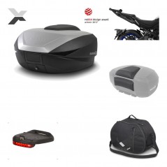 SHAD Baul trasero + herraje montaje accesorios SH59X ALU KIT-182847