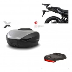 Back trunk + big top fitting + brake light  SH59X ALU