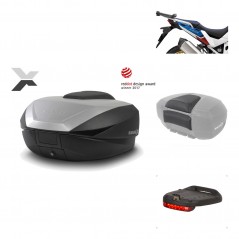 Rear trunk + mounting hardware + accessories  SH59X ALU