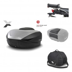 Rear trunk + mounting hardware + accessories  SH59X ALU
