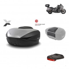 Rear trunk + mounting hardware + accessories  SH59X ALU