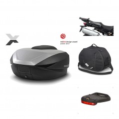 SHAD Baul trasero + herraje montaje accesorios SH59X ALU KIT-182803