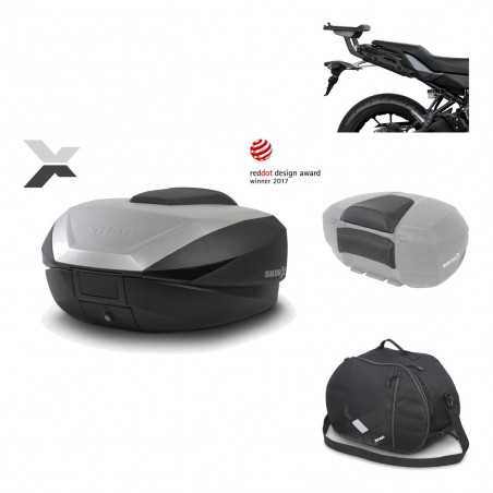 SHAD Baul trasero + herraje montaje accesorios SH59X ALU KIT-182854