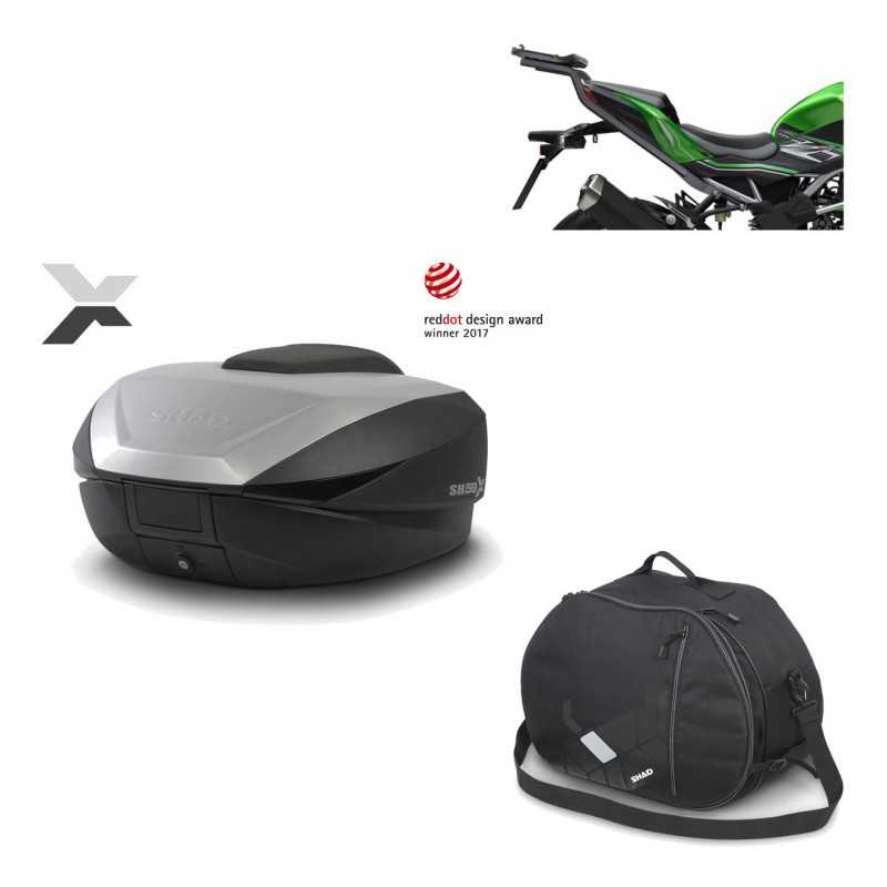 Back trunk + big top fitting + internal bag  SH59X ALU