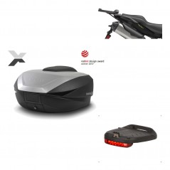 Back trunk + big top fitting + brake light  SH59X ALU