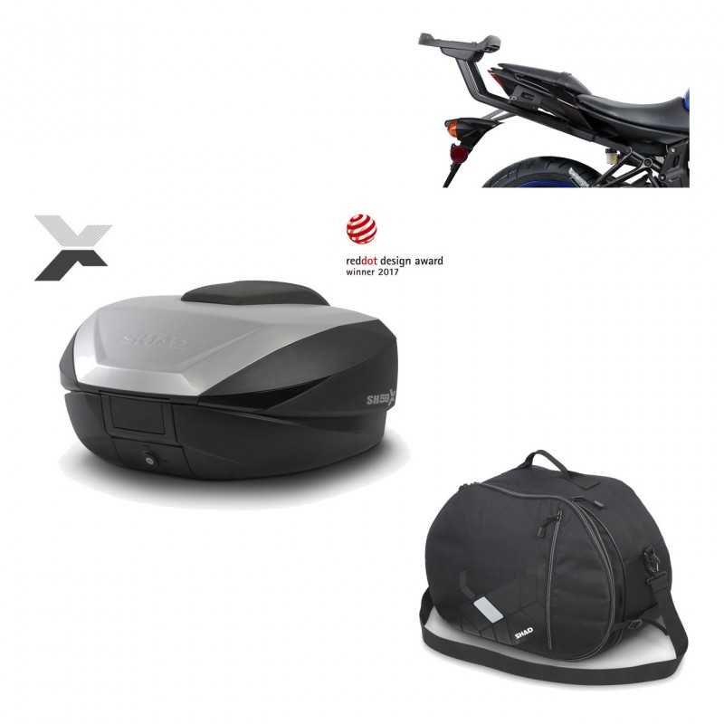 Back trunk + big top fitting + internal bag  SH59X ALU