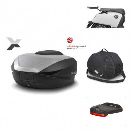 SHAD Baul trasero + herraje montaje accesorios SH59X ALU KIT-182956