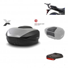 Rear trunk + mounting hardware + accessories  SH59X ALU