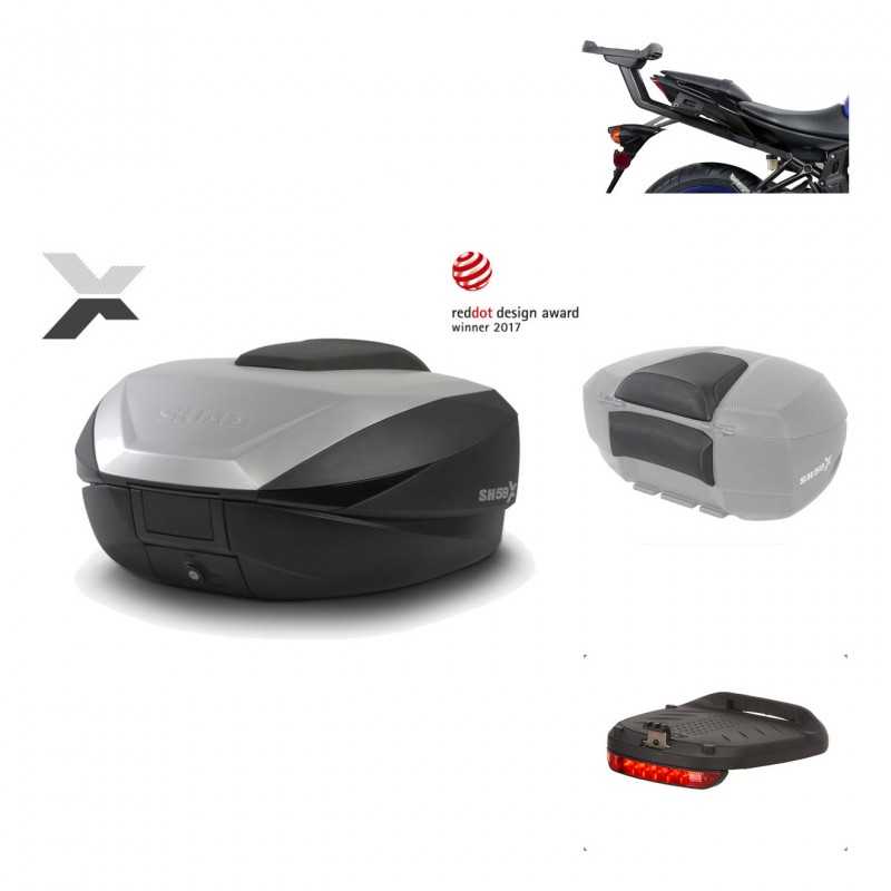 SHAD Baul trasero + herraje montaje accesorios SH59X ALU KIT-182757