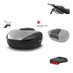 SHAD Baul trasero + herraje montaje accesorios SH59X ALU KIT-182661