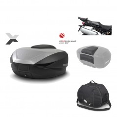 Rear trunk + mounting hardware + accessories  SH59X ALU