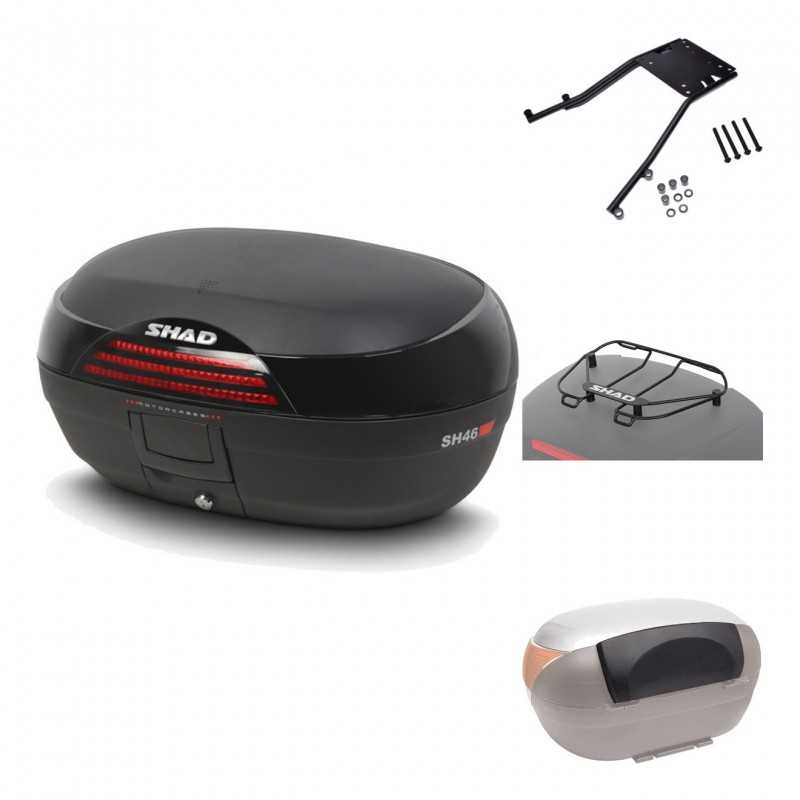 Rear trunk + mounting hardware + accessories  SH46 SH 46 NEW MODEL