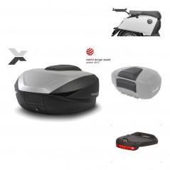 SHAD Baul trasero + herraje montaje accesorios SH59X ALU KIT-182958