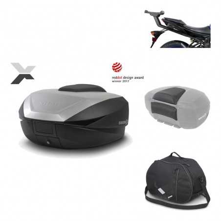 SHAD Baul trasero + herraje montaje accesorios SH59X ALU KIT-182758