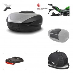 Rear trunk + mounting hardware + accessories  SH59X ALU