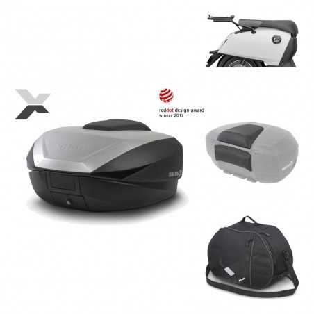 SHAD Baul trasero + herraje montaje accesorios SH59X ALU KIT-182959