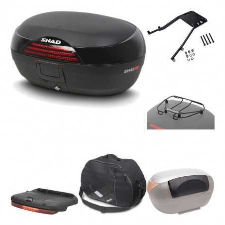 SHAD Baul trasero + herraje montaje accesorios SH46 SH 46 NEW MODEL KIT-183008