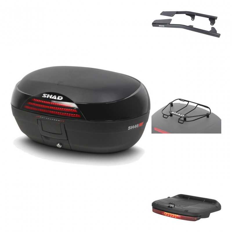 SHAD Baul trasero + herraje montaje accesorios SH46 SH 46 NEW MODEL KIT-183058