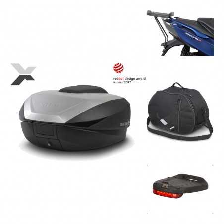 SHAD Baul trasero + herraje montaje accesorios SH59X ALU KIT-182715