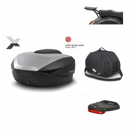 SHAD Baul trasero + herraje montaje accesorios SH59X ALU KIT-182915