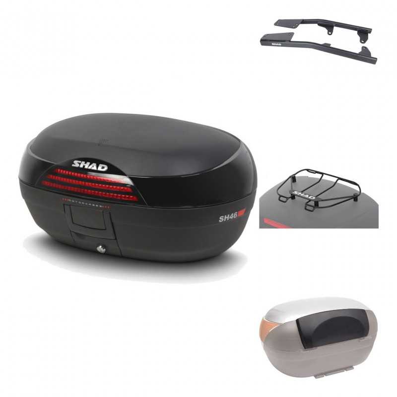Rear trunk + mounting hardware + accessories  SH46 SH 46 NEW MODEL