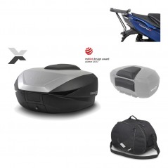 Rear trunk + mounting hardware + accessories  SH59X ALU