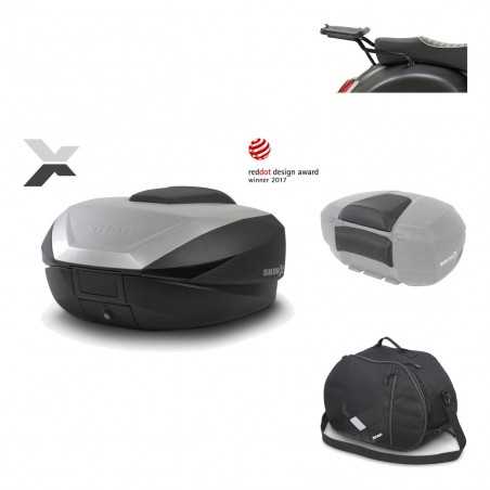 SHAD Baul trasero + herraje montaje accesorios SH59X ALU KIT-182918