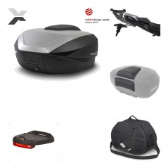 SHAD Baul trasero + herraje montaje accesorios SH59X ALU KIT-182767