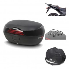 Rear trunk + mounting hardware + accessories  SH46 SH 46 NEW MODEL