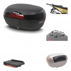Rear trunk + mounting hardware + accessories  SH46 SH 46 NEW MODEL