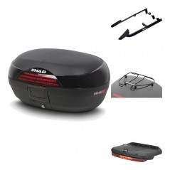 Rear trunk + mounting hardware + accessories  SH46 SH 46 NEW MODEL