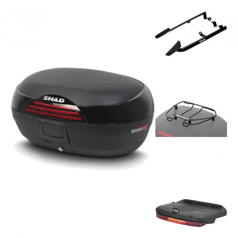 SHAD Baul trasero + herraje montaje accesorios SH46 SH 46 NEW MODEL KIT-183170