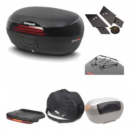 SHAD Baul trasero + herraje montaje accesorios SH46 SH 46 NEW MODEL KIT-183520