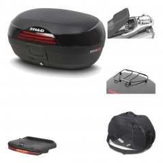 Rear trunk + mounting hardware + accessories  SH46 SH 46 NEW MODEL