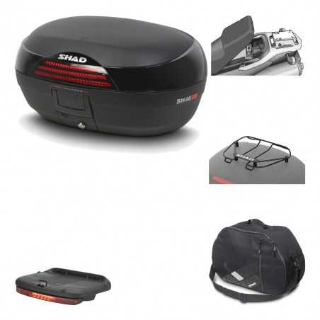 SHAD Baul trasero + herraje montaje accesorios SH46 SH 46 NEW MODEL KIT-183420