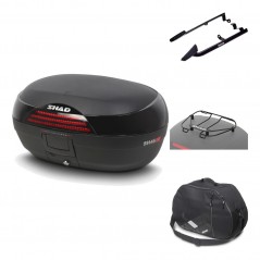 Rear trunk + mounting hardware + accessories  SH46 SH 46 NEW MODEL