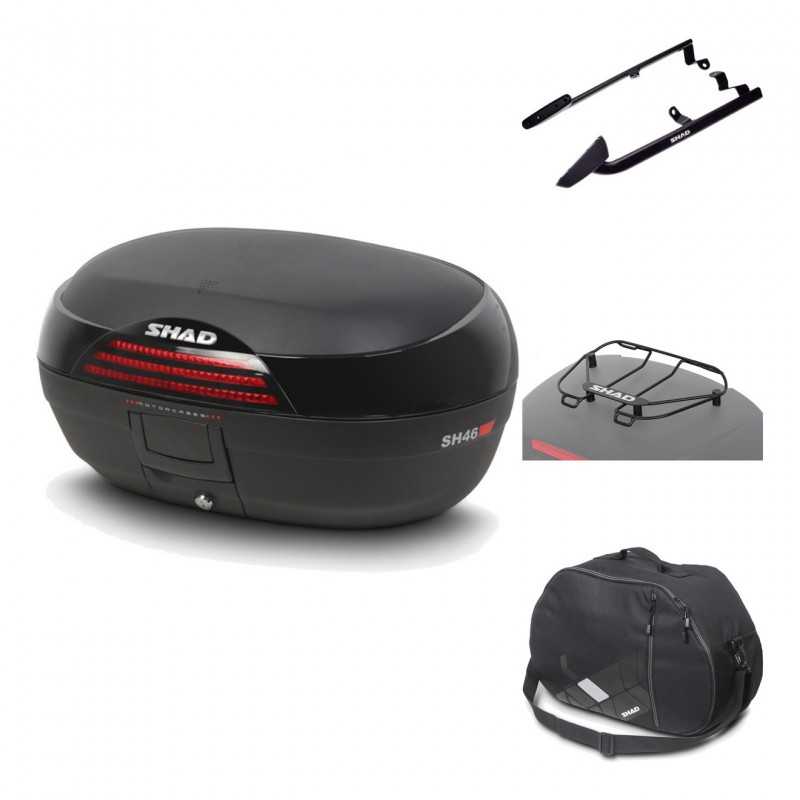 Rear trunk + mounting hardware + accessories  SH46 SH 46 NEW MODEL