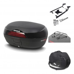 Rear trunk + mounting hardware + accessories  SH46 SH 46 NEW MODEL