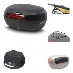 Rear trunk + mounting hardware + accessories  SH46 SH 46 NEW MODEL