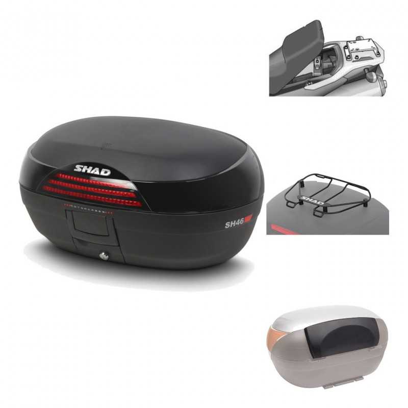 SHAD Baul trasero + herraje montaje accesorios SH46 SH 46 NEW MODEL KIT-183421